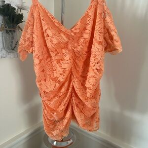 NWOT cold shoulder top